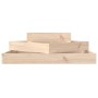 Solid pine wood planter 83x83x27 cm by vidaXL, Pots and planters - Ref: Foro24-823878, Price: 46,83 €, Discount: %