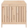 Garten-Aufbewahrungsbox aus massivem Kiefernholz, 147 x 68 x 64 cm von vidaXL, Aufbewahrungsboxen für den Außenbereich - Ref:...