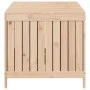Solid pine wood garden storage box 147x68x64 cm by vidaXL, Outdoor storage boxes - Ref: Foro24-823850, Price: 185,95 €, Disco...