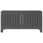 Caja de almacenaje jardín madera de pino gris 108x42,5x54 cm de vidaXL, Cajas de almacenaje para exteriores - Ref: Foro24-823...