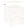 Compostador de madera maciza de pino blanco 82,5x82,5x99,5 cm de vidaXL, Compostadores - Ref: Foro24-823816, Precio: 118,97 €...
