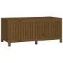 Garten-Aufbewahrungsbox aus honigbraunem Kiefernholz, 147 x 68 x 64 cm von vidaXL, Aufbewahrungsboxen für den Außenbereich - ...