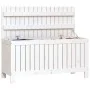White pine wood garden storage box 108x42.5x54 cm by vidaXL, Outdoor storage boxes - Ref: Foro24-823830, Price: 152,42 €, Dis...