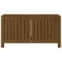 Garten-Aufbewahrungsbox aus honigbraunem Kiefernholz, 115 x 49 x 60 cm von vidaXL, Aufbewahrungsboxen für den Außenbereich - ...
