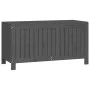 Garten-Aufbewahrungsbox aus grauem Kiefernholz, 115 x 49 x 60 cm von vidaXL, Aufbewahrungsboxen für den Außenbereich - Ref: F...