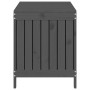 Garten-Aufbewahrungsbox aus grauem Kiefernholz, 115 x 49 x 60 cm von vidaXL, Aufbewahrungsboxen für den Außenbereich - Ref: F...