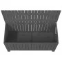 Garten-Aufbewahrungsbox aus grauem Kiefernholz, 115 x 49 x 60 cm von vidaXL, Aufbewahrungsboxen für den Außenbereich - Ref: F...