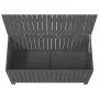 Garten-Aufbewahrungsbox aus grauem Kiefernholz, 121 x 55 x 64 cm von vidaXL, Aufbewahrungsboxen für den Außenbereich - Ref: F...