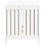White pine wood garden storage box 121x55x64 cm by vidaXL, Outdoor storage boxes - Ref: Foro24-823844, Price: 212,28 €, Disco...