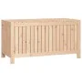 Garden storage box solid pine wood 121x55x64 cm by vidaXL, Outdoor storage boxes - Ref: Foro24-823843, Price: 147,79 €, Disco...