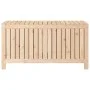Garden storage box solid pine wood 121x55x64 cm by vidaXL, Outdoor storage boxes - Ref: Foro24-823843, Price: 147,79 €, Disco...
