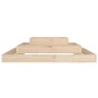 Solid pine wood planter 110x110x27 cm by vidaXL, Pots and planters - Ref: Foro24-823871, Price: 69,80 €, Discount: %