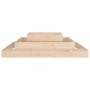 Solid pine wood planter 110x110x27 cm by vidaXL, Pots and planters - Ref: Foro24-823871, Price: 69,80 €, Discount: %