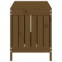 Honey brown pine wood garden storage box 108x42.5x54cm by vidaXL, Outdoor storage boxes - Ref: Foro24-823832, Price: 159,59 €...