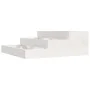 Solid white pine wood planter 78x78x27 cm by vidaXL, Pots and planters - Ref: Foro24-823907, Price: 57,54 €, Discount: %