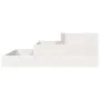 Solid white pine wood planter 78x78x27 cm by vidaXL, Pots and planters - Ref: Foro24-823907, Price: 57,54 €, Discount: %