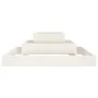 Solid white pine wood planter 80x80x27 cm by vidaXL, Pots and planters - Ref: Foro24-823865, Price: 47,47 €, Discount: %