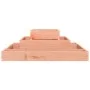 Jardinera de madera maciza de abeto douglas 80x80x27 cm de vidaXL, Maceteros y jardineras - Ref: Foro24-823869, Precio: 54,51...