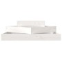 Jardinera de madera maciza de pino blanco 83x83x27 cm de vidaXL, Maceteros y jardineras - Ref: Foro24-823879, Precio: 58,71 €...