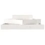 Solid white pine wood planter 83x83x27 cm by vidaXL, Pots and planters - Ref: Foro24-823879, Price: 57,95 €, Discount: %