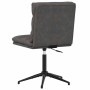 Sillas de comedor 2 unidades cuero sintético negro