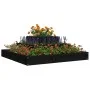Solid black pine wood planter 80x80x27 cm by vidaXL, Pots and planters - Ref: Foro24-823868, Price: 49,78 €, Discount: %