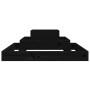 Solid black pine wood planter 80x80x27 cm by vidaXL, Pots and planters - Ref: Foro24-823868, Price: 50,52 €, Discount: %