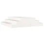 Jardinera madera maciza de pino blanco 110x110x27 cm de vidaXL, Maceteros y jardineras - Ref: Foro24-823900, Precio: 57,18 €,...