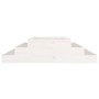 Solid white pine wood planter 110x110x27 cm by vidaXL, Pots and planters - Ref: Foro24-823900, Price: 58,07 €, Discount: %