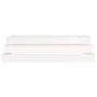 Jardinera madera maciza de pino blanco 110x110x27 cm de vidaXL, Maceteros y jardineras - Ref: Foro24-823900, Precio: 57,18 €,...