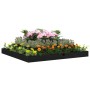 Solid black pine wood planter 110x110x27 cm by vidaXL, Pots and planters - Ref: Foro24-823875, Price: 70,37 €, Discount: %