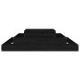 Solid black pine wood planter 110x110x27 cm by vidaXL, Pots and planters - Ref: Foro24-823875, Price: 70,37 €, Discount: %
