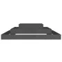 Solid gray pine wood planter 110x110x27 cm by vidaXL, Pots and planters - Ref: Foro24-823873, Price: 66,14 €, Discount: %