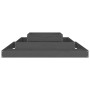 Jardinera de madera maciza de pino gris 110x110x27 cm de vidaXL, Maceteros y jardineras - Ref: Foro24-823873, Precio: 66,74 €...
