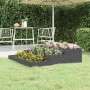 Pflanzgefäß aus massivem grauem Kiefernholz, 107 x 107 x 27 cm von vidaXL, Töpfe und Pflanzgefäße - Ref: Foro24-823915, Preis...