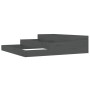 Jardinera de madera maciza de pino gris 107x107x27 cm de vidaXL, Maceteros y jardineras - Ref: Foro24-823915, Precio: 57,00 €