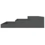 Solid gray pine wood planter 107x107x27 cm by vidaXL, Pots and planters - Ref: Foro24-823915, Price: 56,49 €, Discount: %