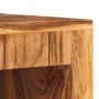 Mesa de centro de madera maciza de acacia 90x50x45 cm