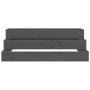 Solid gray pine wood planter 80x80x27 cm by vidaXL, Pots and planters - Ref: Foro24-823894, Price: 36,92 €, Discount: %