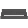 Solid gray pine wood planter 80x80x27 cm by vidaXL, Pots and planters - Ref: Foro24-823894, Price: 36,92 €, Discount: %