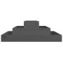 Solid gray pine wood planter 80x80x27 cm by vidaXL, Pots and planters - Ref: Foro24-823894, Price: 36,92 €, Discount: %