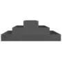 Solid gray pine wood planter 80x80x27 cm by vidaXL, Pots and planters - Ref: Foro24-823894, Price: 36,92 €, Discount: %