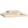 Solid pine wood planter 112x112x27 cm by vidaXL, Pots and planters - Ref: Foro24-823885, Price: 59,77 €, Discount: %