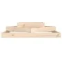 Solid pine wood planter 112x112x27 cm by vidaXL, Pots and planters - Ref: Foro24-823885, Price: 59,77 €, Discount: %