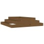 Solid honey brown pine wood planter 110x110x27 cm by vidaXL, Pots and planters - Ref: Foro24-823902, Price: 83,97 €, Discount: %