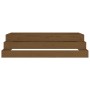 Solid honey brown pine wood planter 110x110x27 cm by vidaXL, Pots and planters - Ref: Foro24-823902, Price: 83,97 €, Discount: %