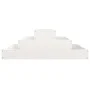 Solid white pine wood planter 80x80x27 cm by vidaXL, Pots and planters - Ref: Foro24-823893, Price: 42,53 €, Discount: %