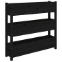 Jardinera de madera maciza de pino negro 112x25x104,5 cm de vidaXL, Maceteros y jardineras - Ref: Foro24-823924, Precio: 114,...