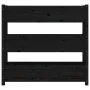 Jardinera de madera maciza de pino negro 112x25x104,5 cm de vidaXL, Maceteros y jardineras - Ref: Foro24-823924, Precio: 121,...