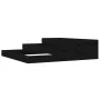 Jardinera madera maciza de pino negro 107x107x27 cm de vidaXL, Maceteros y jardineras - Ref: Foro24-823917, Precio: 56,58 €, ...